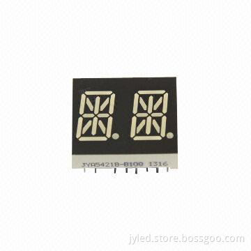 2-digit 14 segments LED display/panels